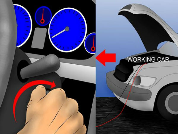 వర్కింగ్ కారును స్టార్ట్ చేయండి