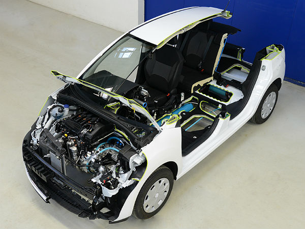 ప్యూజో హైబ్రిడ్ ఎయిర్ కారు