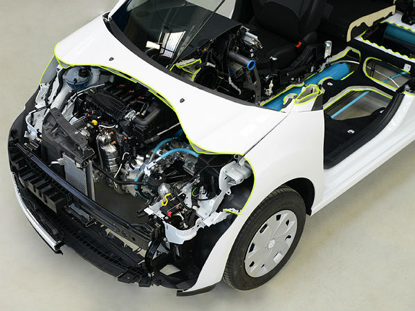 ప్యూజో హైబ్రిడ్ ఎయిర్ కారు