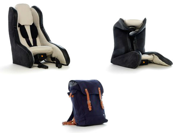 వోల్వో ఇన్‌ఫ్లేటబల్ చైల్డ్ సేఫ్టీ సీట్