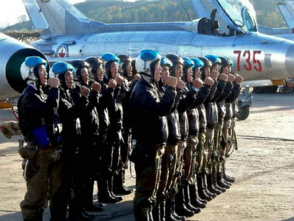 6. కొరియన్ పీపుల్స్ ఎయిర్ ఫోర్స్ (ఉత్తర కొరియా)