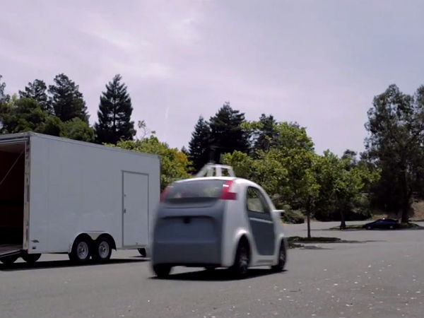 గూగుల్ సెల్ఫ్ డ్రైవింగ్ కార్ ప్రోటోటైప్ ఆవిష్కరణ