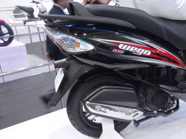 TVS Wego Facelift