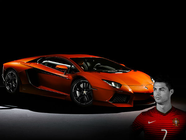 4. క్రిస్టియానో రొనాల్డో, లాంబోర్గినీ అవెంటేడర్