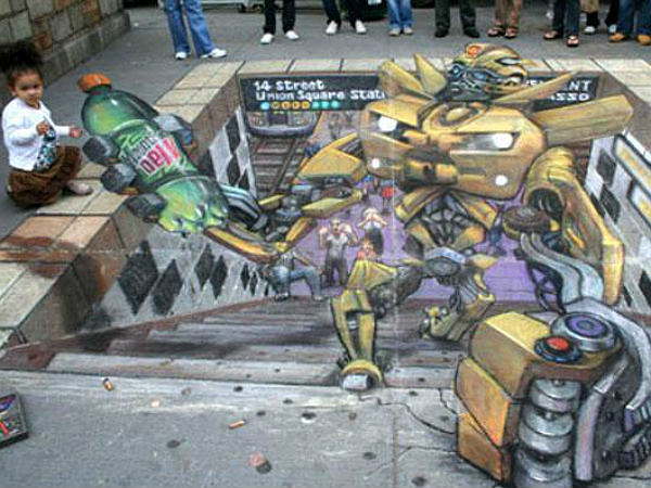 అమేజింగ్ 3డి స్ట్రీట్ ఆర్ట్ ఫొటోస్