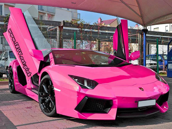 పింక్ కలర్ కార్స్