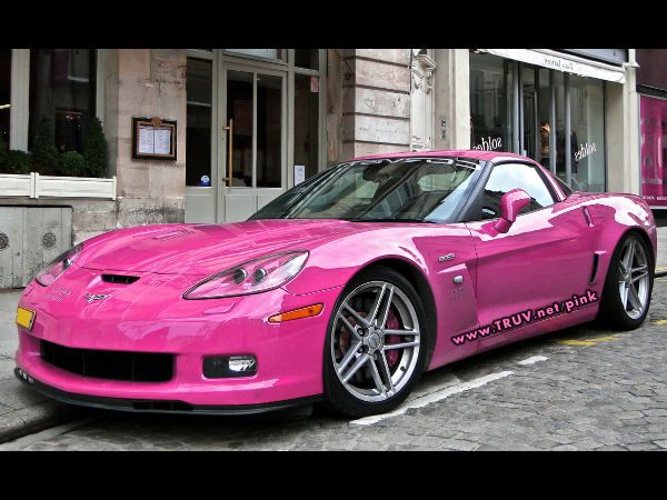 పింక్ కలర్ కార్స్