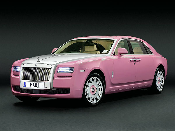 పింక్ కలర్ కార్స్