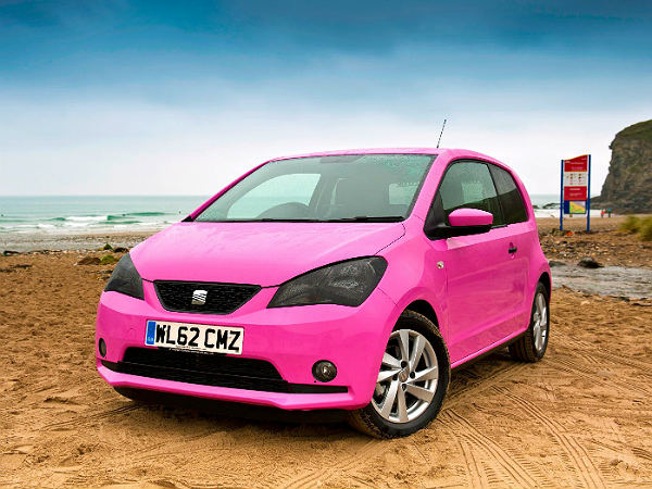 పింక్ కలర్ కార్స్