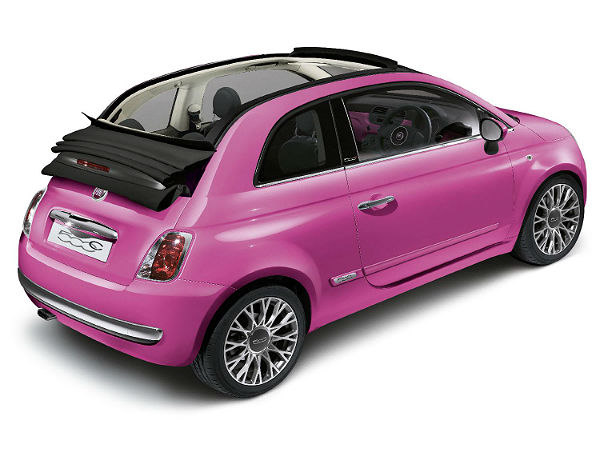 పింక్ కలర్ కార్స్