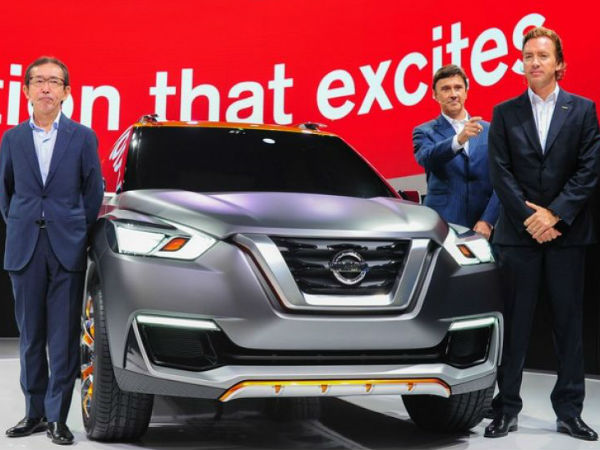 నిస్సాన్ కిక్స్ కాంపాక్ట్ క్రాసోవర్ కాన్సెప్ట్