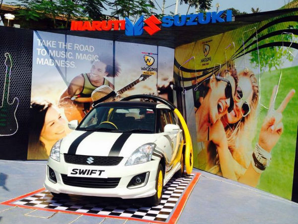 Maruti Swift Special Edition at WindSong Music Festival