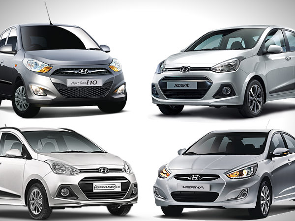 హ్యుందాయ్ కార్లపై డిస్కౌంట్స్