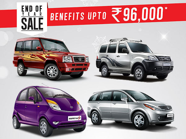 టాటా కార్లపై భారీ డిస్కౌంట్స్