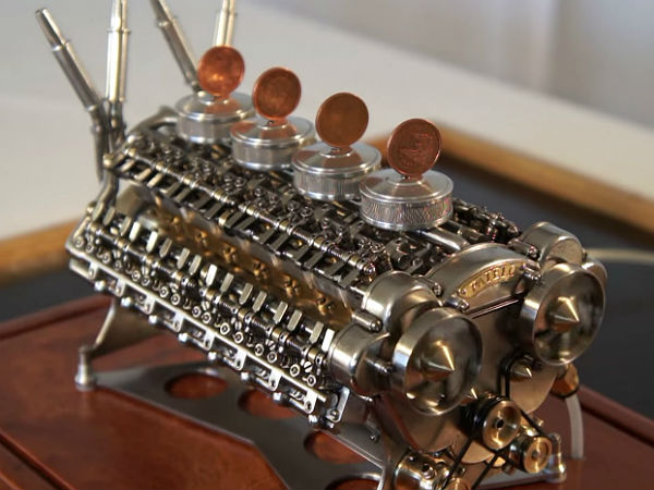 ప్రపంచంలో కెల్లా అతిచిన్న డబ్ల్యూ21 ఇంజన్