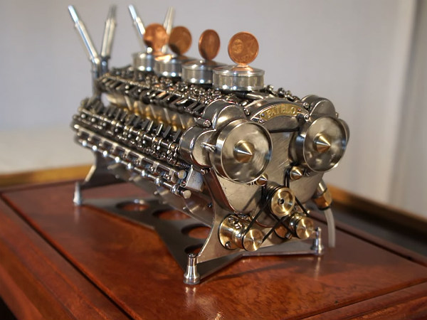 ప్రపంచంలో కెల్లా అతిచిన్న డబ్ల్యూ21 ఇంజన్