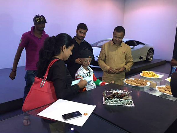 నిహాల్ కల నెరవేర్చిన లాంబోర్గినీ