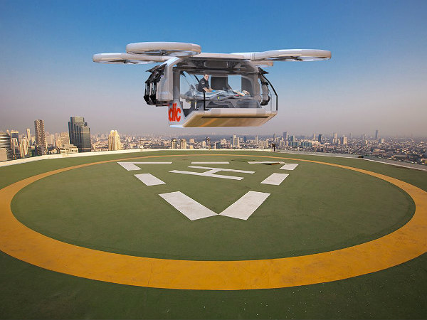 ఎగిరే డ్రోన్ అంబులెన్స్