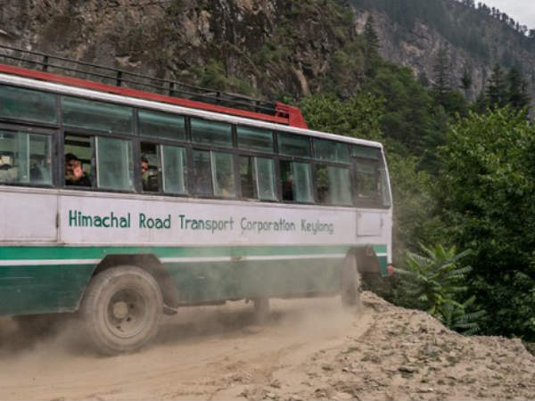 డేంజరస్ హిమాచల్ బస్ రూట్