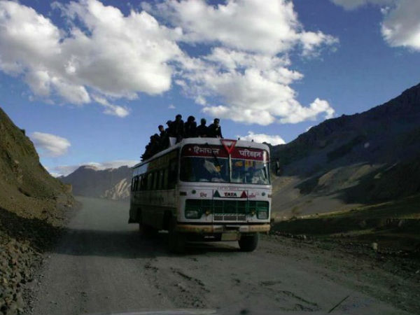డేంజరస్ హిమాచల్ బస్ రూట్