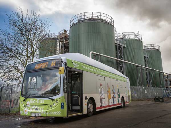 గ్యాస్ బస్సు టాప్ పైన....