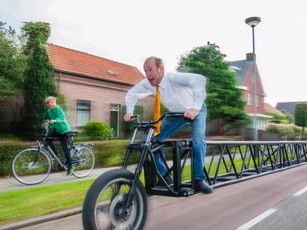  ప్రపంచ వ్యాప్తంగా అత్యంత పొడవైన సైకిల్: గిన్నిస్ రికార్డ్, వీడియో 