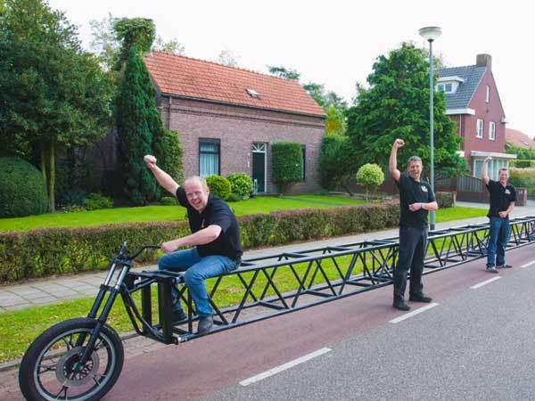  ప్రపంచ వ్యాప్తంగా అత్యంత పొడవైన సైకిల్: గిన్నిస్ రికార్డ్, వీడియో 