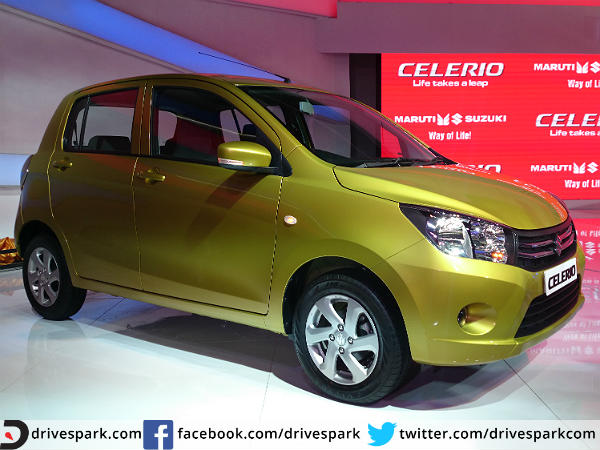 వేరియంట్ల వారిగా సెలెరియో ధరలు