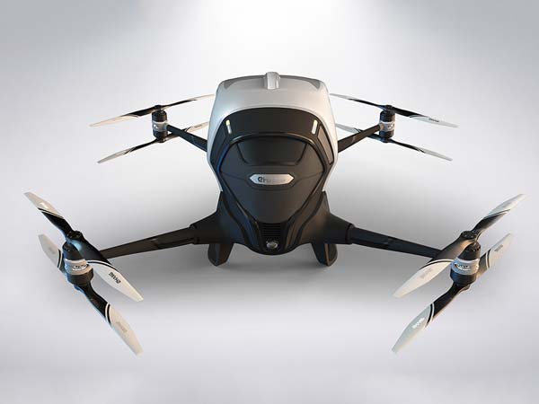 ప్రపంచ వ్యాప్తంగా మొదటి సారిగా మనుషులను మోసుకెళ్లె హెలికాప్టర్ డ్రోన్ 