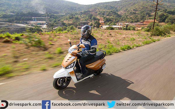 రైడింగ్ సౌలభ్యత 