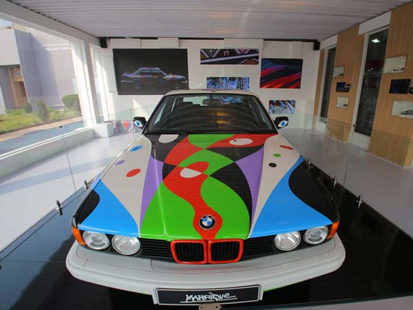  ఇండియా ఆర్ట్ ఫెయిర్ ప్రదర్శనకు సిద్దమైన బిఎమ్‌డబ్ల్యూ