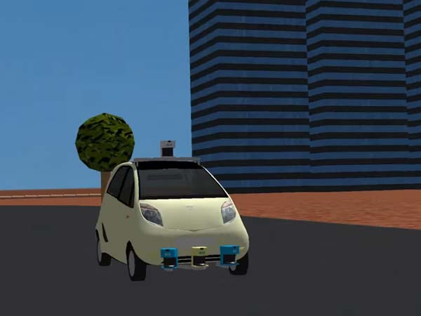 డ్రైవర్ లేకుండా నడిచే కారు