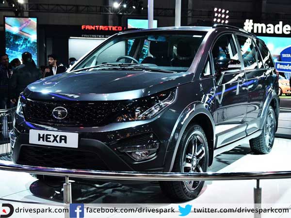 టాటా హెక్సా కొలతలు 