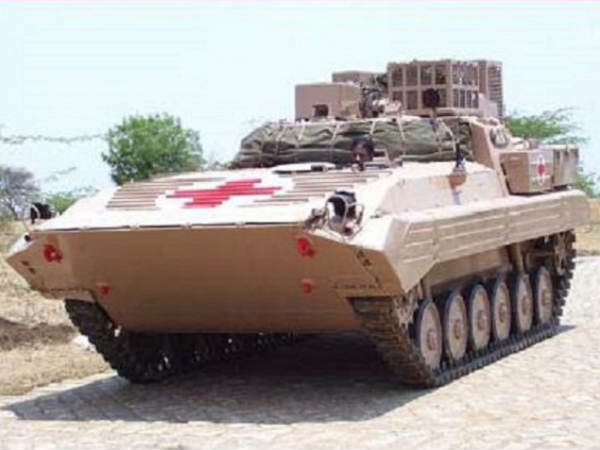 9. డిఆర్‌డిఓ సాయుధ అంబులెన్స్