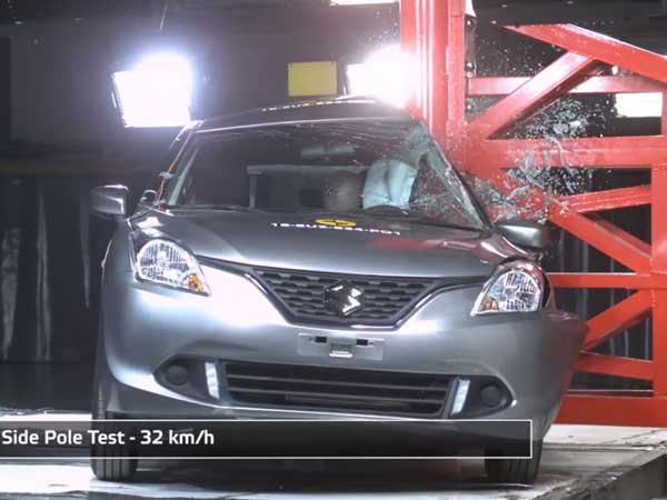 మూడు స్టార్ల భద్రత రేటింగ్‌తో అన్నింటికన్నా ముందున్న మారుతి బాలెనొ