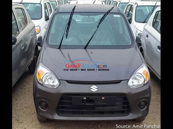 మారుతి సుజుకి నుండి ఆల్టో 800 ఫేస్‌లిఫ్ట్: రహస్య ఫోటోలు 