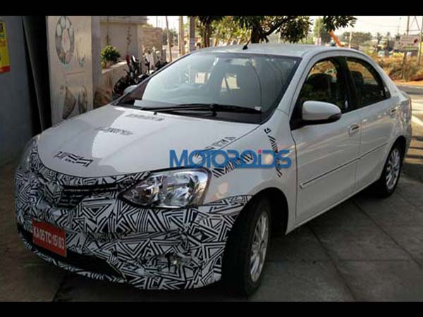 పరీక్షలకు సిద్దమైన 2017 టయోటా ఎటియోస్ 