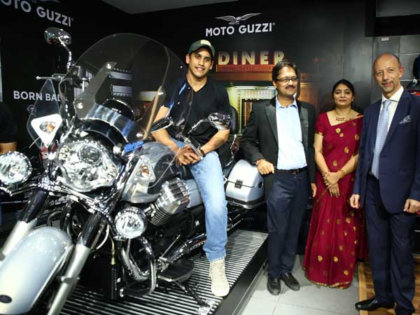 చైతు చేతుల మీదుగా హైదరాబాద్‌లో పియాజియో మోటోప్లెక్స్ ప్రారంభం