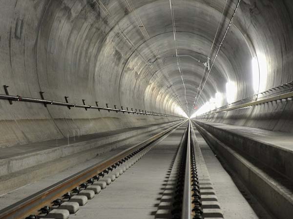 ప్రపంచ వ్యాప్తంగా అత్యంత పొడవైన రైలు సొరంగం