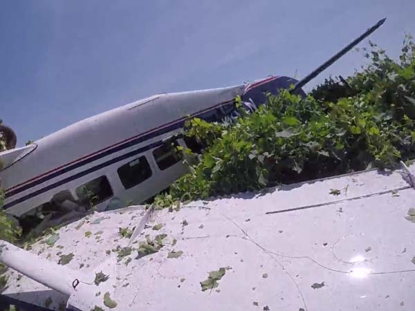 విమాన ప్రమాదం చివరి క్షణాల్లో ప్రత్యేక ఫుటేజ్