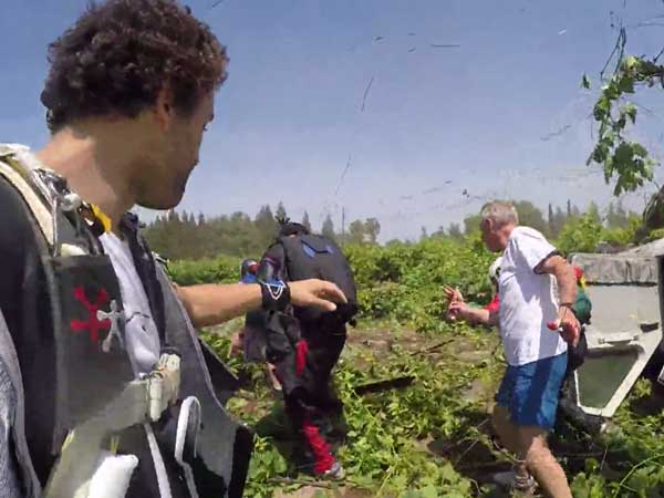 విమాన ప్రమాదం చివరి క్షణాల్లో ప్రత్యేక ఫుటేజ్