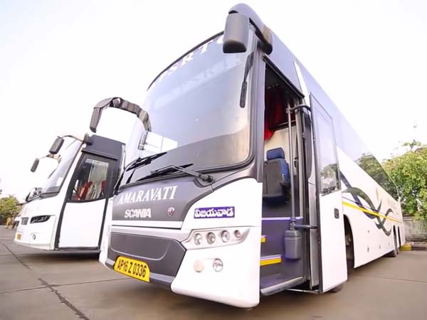 21. హై ఎండ్ అమరావతి బస్సులు