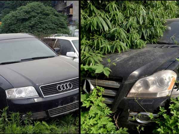 200 కార్లకు పైగా ఉన్న లగ్జరీ కార్ల శ్మశానం