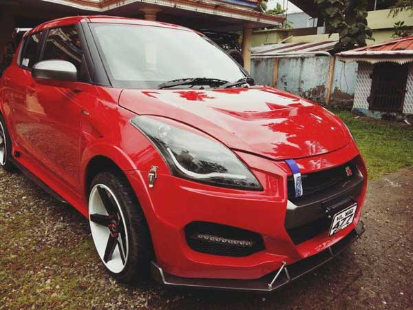 నిస్సాన్ జిటి-ఆర్ రూపంలో మారుతి సుజుకి స్విఫ్ట్ 