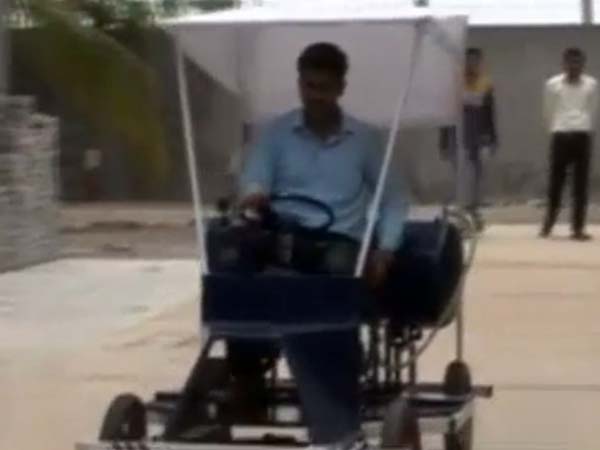 డీజల్, పెట్రోల్‌లతో కాదు గాలితో నడిచే కారు...!!