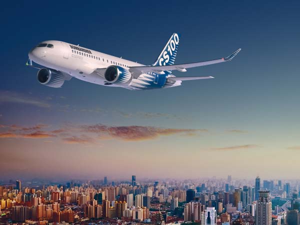 ప్రయాణికులకు కొత్త విమానాన్ని పరిచయం చేసిన బాంబర్‌‌డైయర్