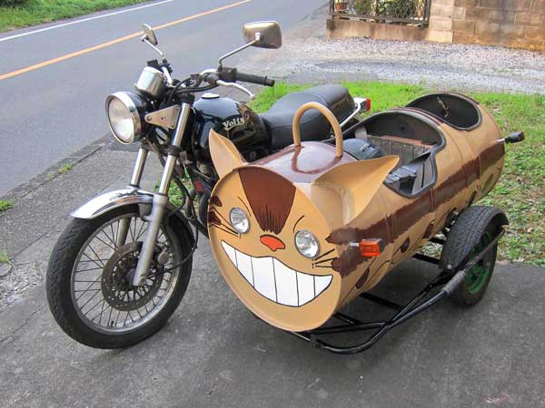  విచిత్రమైన మోటార్ సైకిళ్ల సైడ్ కార్లు 