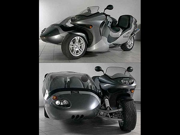  విచిత్రమైన మోటార్ సైకిళ్ల సైడ్ కార్లు 