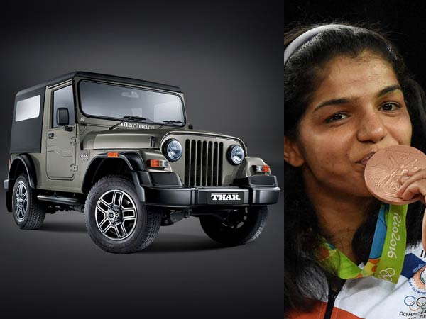 సాక్షి మాలిక్‌కు థార్‌ను బహుమానం ప్రకటించిన ఆనంద్ మహీంద్రా 