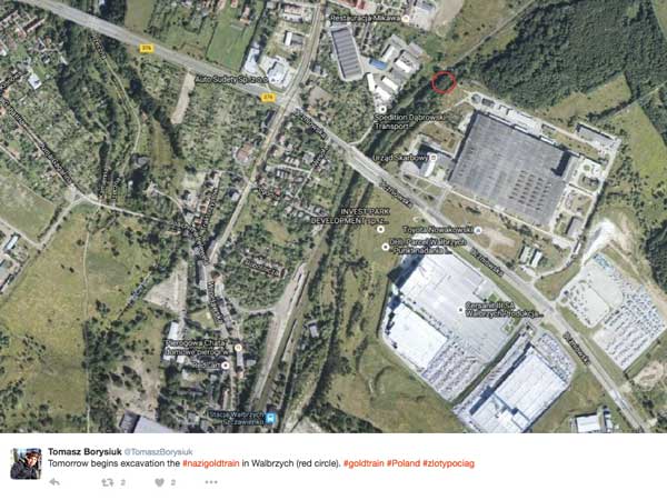 300 టన్నుల బంగారు రైలు